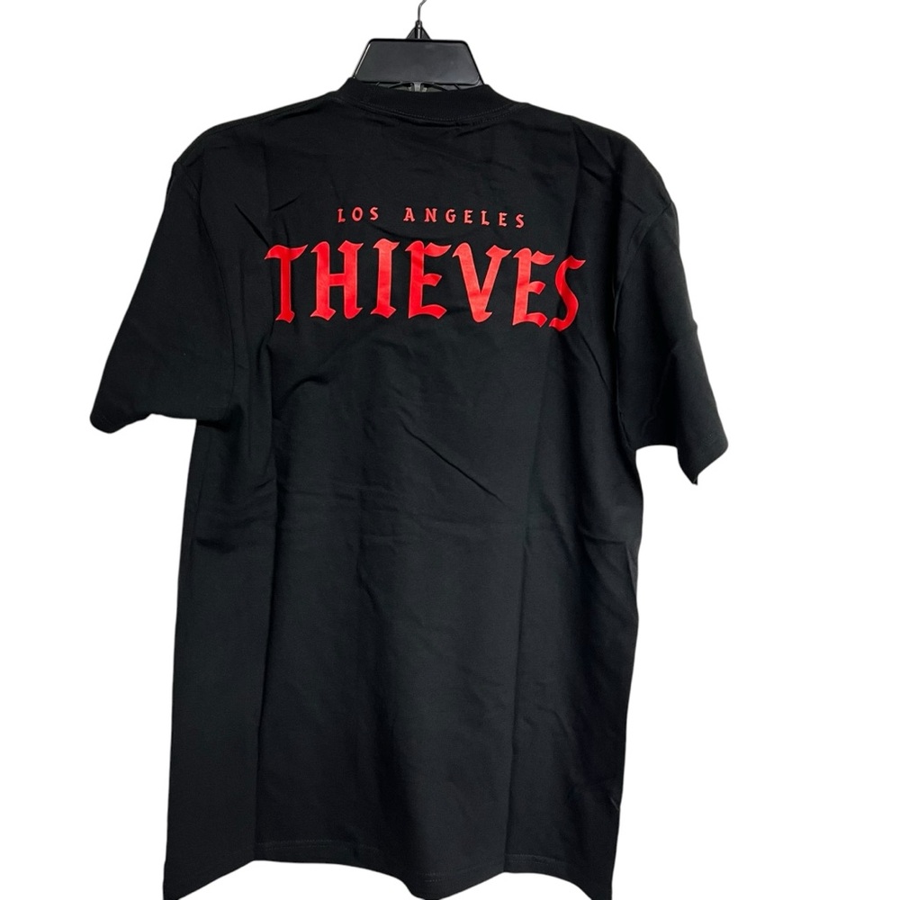 New Mens 100 Thieves Black Core Short Sleeve T-shirt - Picture 2 of 5